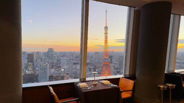 【東京夜景約會必訪餐廳】XEX ATAGO GREEN HILLS｜能看到東京鐵塔的高空浪漫晚餐，紀念日首選餐廳