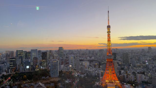 【東京夜景約會必訪餐廳】XEX ATAGO GREEN HILLS｜能看到東京鐵塔的高空浪漫晚餐，紀念日首選餐廳