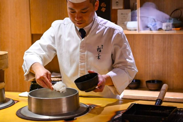 Traditional Japanese Breakfast at Ginza Inaba