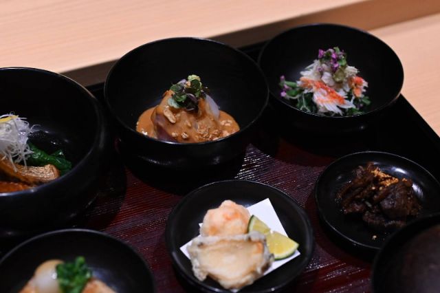 Traditional Japanese Breakfast at Ginza Inaba