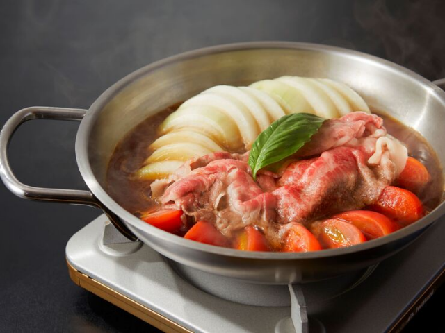 懐石 三田ばさら 别邸：东京、六本木的午餐中品尝和牛火锅