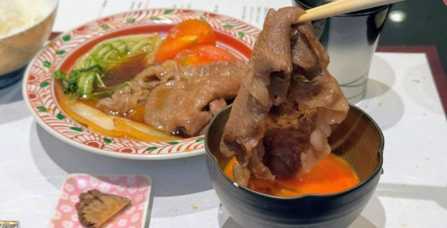 绝品食材与传统的涮牛肉吃法