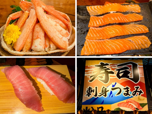 All-You-Can-Eat Sushi & Snow Crab in Tokyo: Ultimate Seafood Experience at Fujiyama Akihabara
