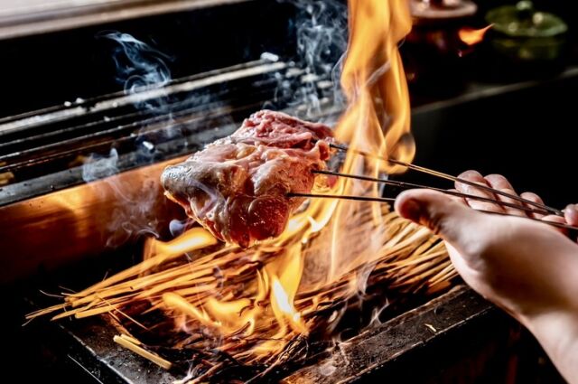 Kuma no yakitori cocoro cuisine