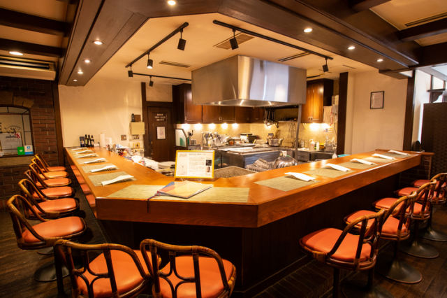 神戶旬膳　K’s　Kitchen floor