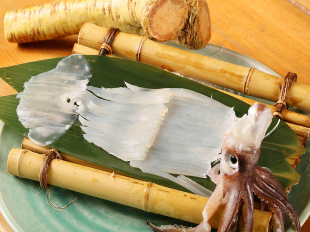 Iso-zushi cuisine