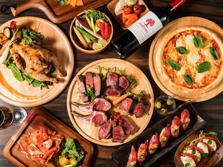 14.包廂肉Bar×義式料理 肉Talia 三宮