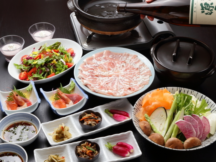 13.悠久乃藏 鹽麴料理與涮涮鍋 銀座6丁目並木通本店（東京 /  涮涮鍋・壽喜燒）