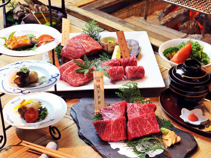 3.炭燒和牛　和火一