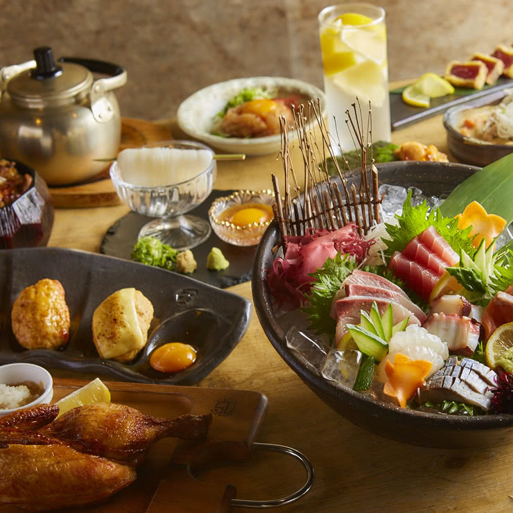 17.雞與魚與美酒 UMISUZUME 梅田店（和食全部）