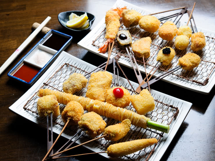 5. Kushiage Shusai Momoya (Karasuma / Izakaya)
