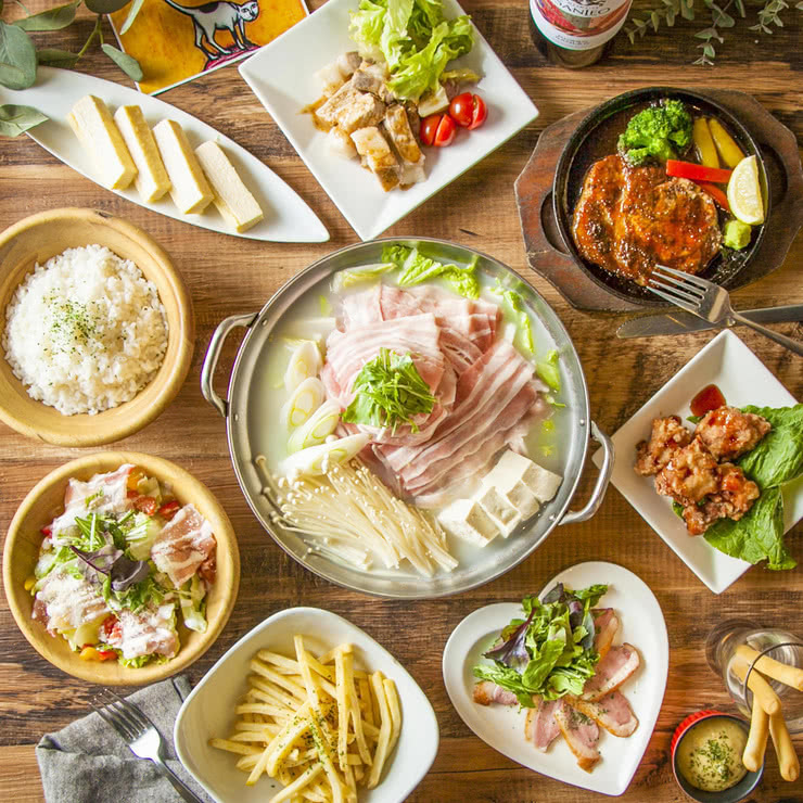 1.靜謐之家包廂居酒屋　花凛～Karin～　難波店（餐飲吧總匯）