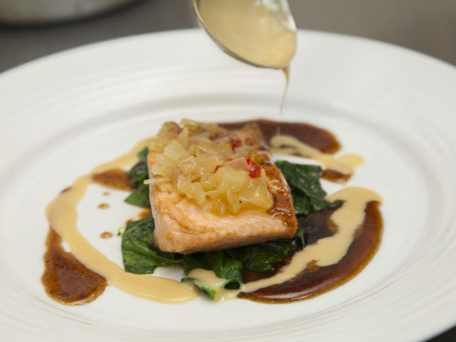 La Porte Blanche cuisine