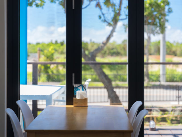 The Painu Cafe floor