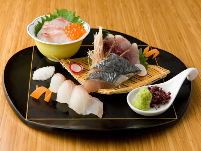 Ryori-ya Nasubi Shintomi-cho cuisine